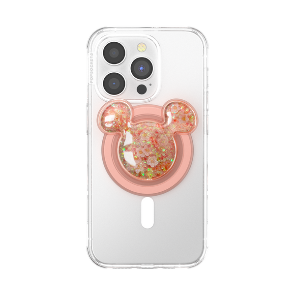 PopSockets MagSafe Phone Grip - Mickey Mouse Peach Daisy