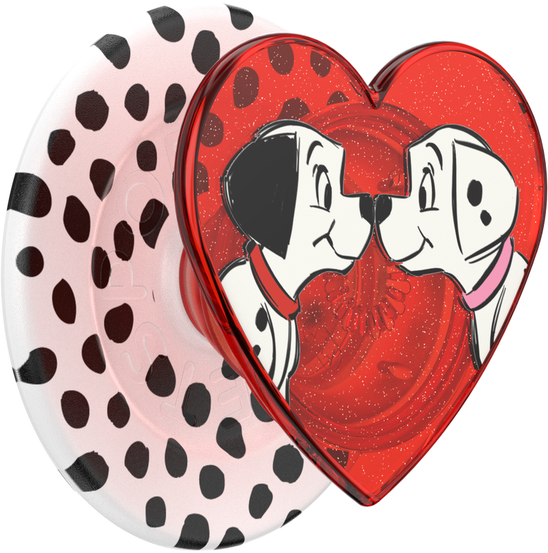 PopSockets MagSafe Disney D Glitter Heart Two Cute