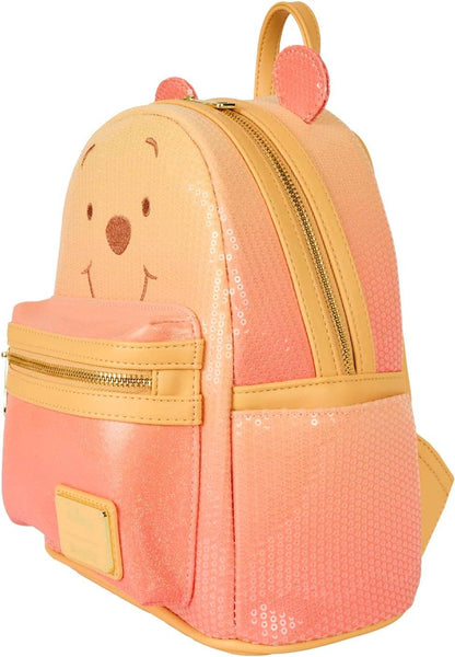 Loungefly Winnie The Pooh Sequin All that Glitters Mini Backpack