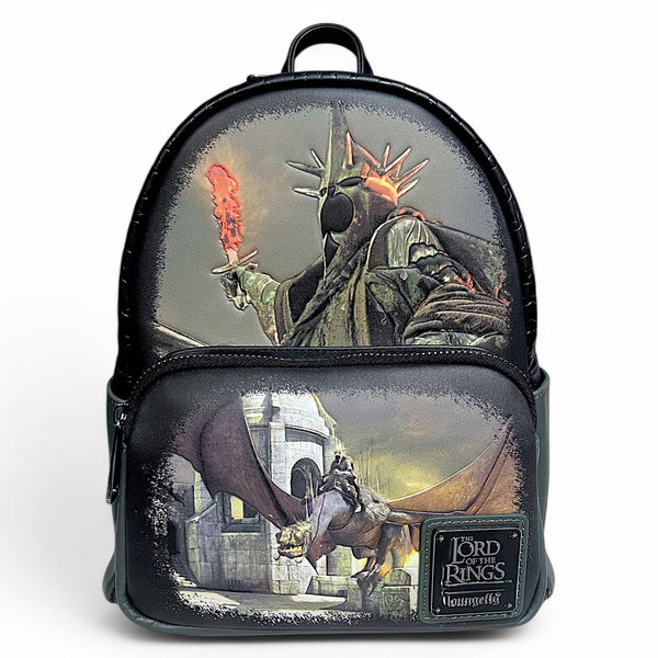 Grotto Treasures Exclusive - Loungefly The Lord of the Rings The Witch King Nazgul Glow in the Dark Mini Backpack