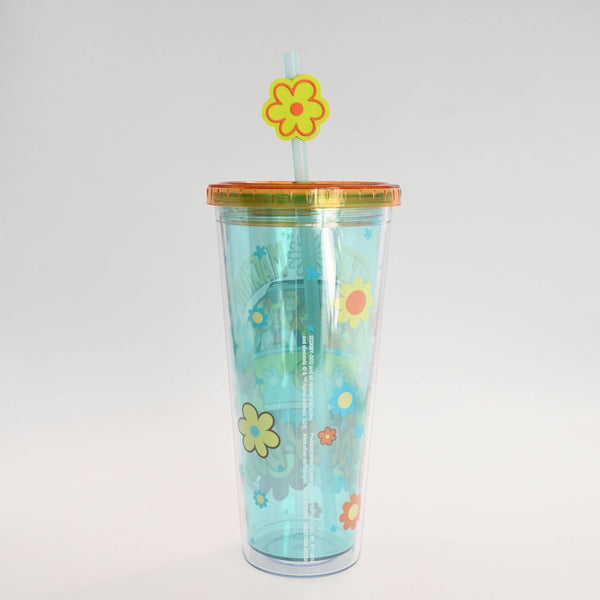 Scooby Doo Mystery Machine Flowers 24oz Plastic Cold Cup