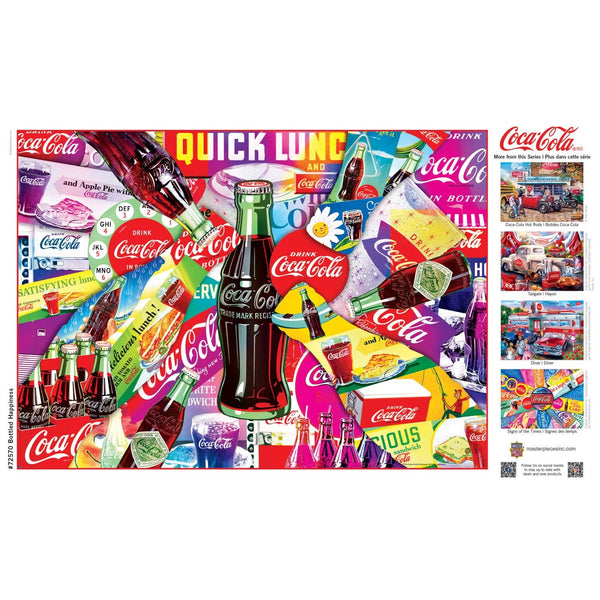 Coca-Cola - Bottled Happiness 1000 Piece Jigsaw Puzzle
