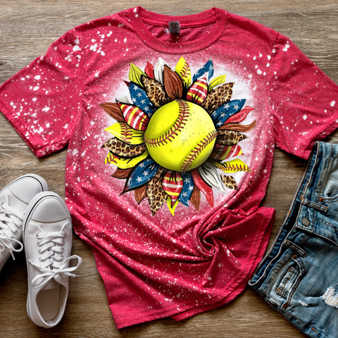 Softball Sunflower