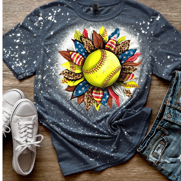 Softball Sunflower