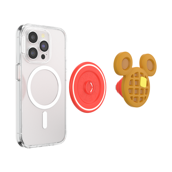 PopSockets MagSafe Phone Grip - Mickey Waffle