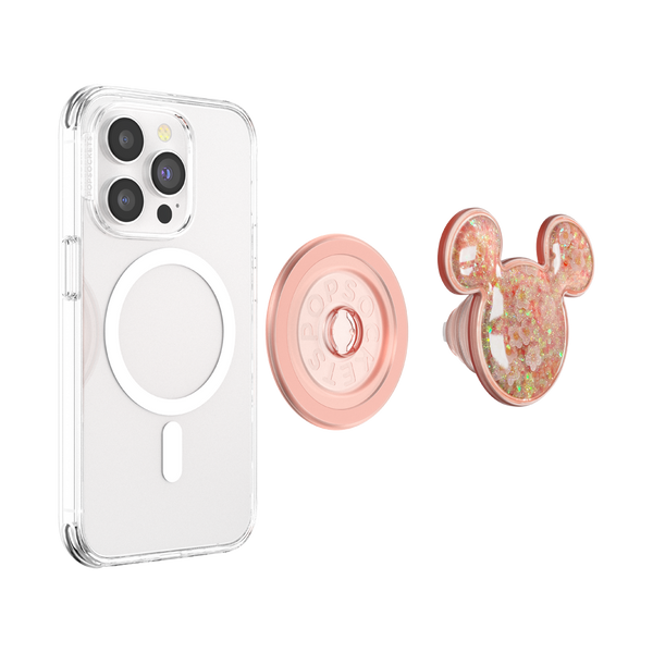 PopSockets MagSafe Phone Grip - Mickey Mouse Peach Daisy