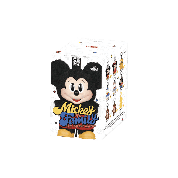 POP MART Disney Mickey Family Keychain Blind Box Figure