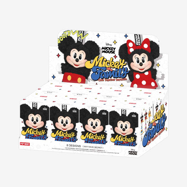 POP MART Disney Mickey Family Keychain Blind Box Figure