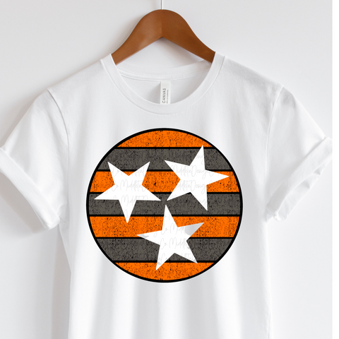 Grey and Orange TN Tri-star