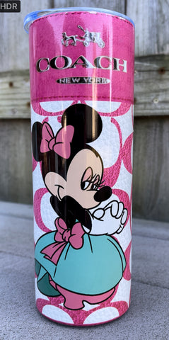 Coach Minnie Mouse Tumbler